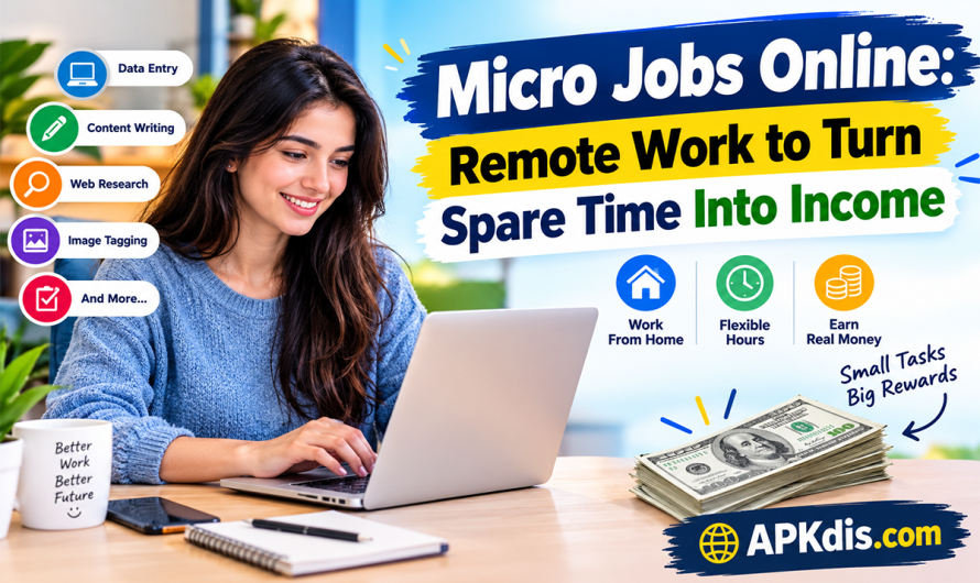Micro Jobs Online: Remote Work to Turn Spare Time Into Income